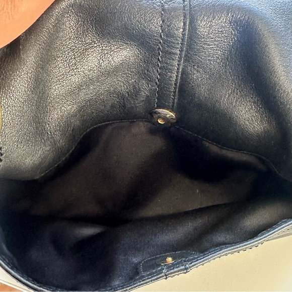 VTG Coach Y2K Soho Legacy Black Leather Brass Buckle Shoulder Bag Flap Purse Box - Picture 11 of 16